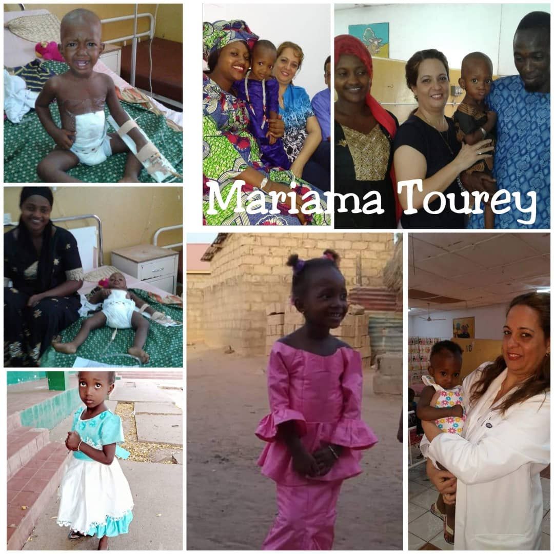 Skillful hands with an angel heart of an African Mother