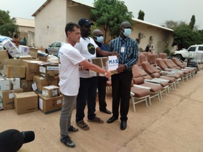 Gambia boosted with D2.6M worth of medical items