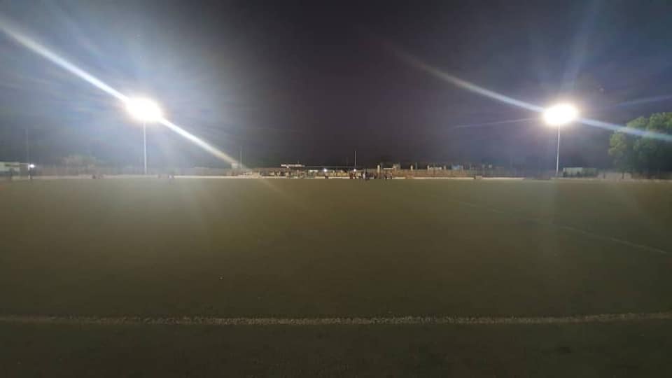 GFF tests Brikama, SK East Mini Stadia floodlighting systems