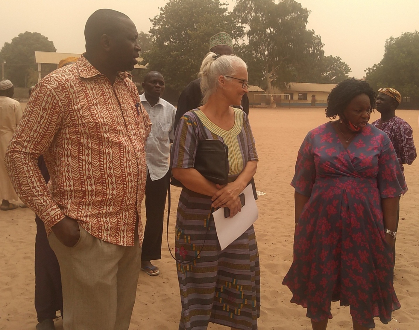 MoBSE officials visit post-Covid-19 MRC-Holland Foundation renovation sites