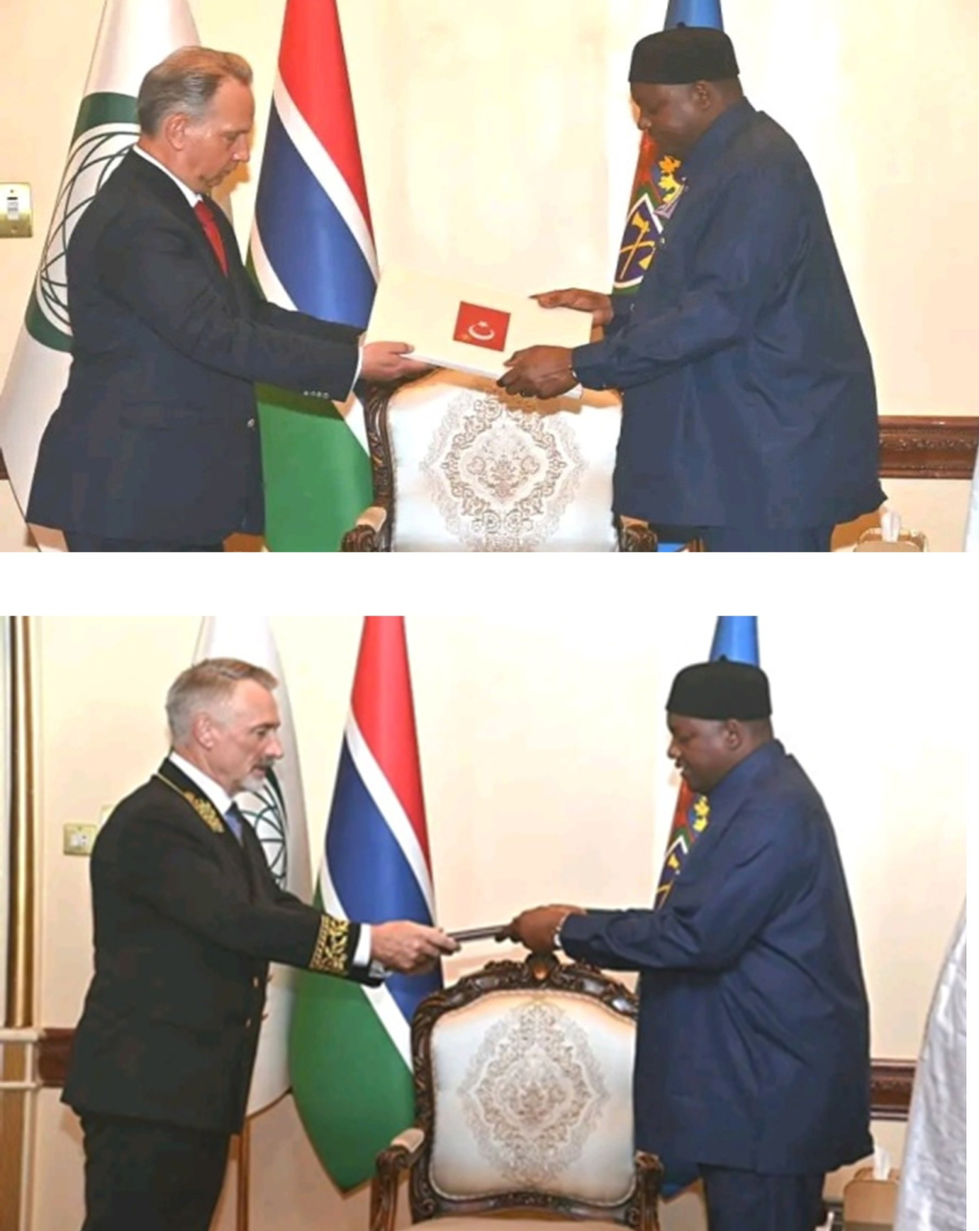 Barrow receives new ambassadors of Russia, Turkiye