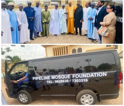 Pipeline Mosque Foundation gets new funeral van worth D2.3M