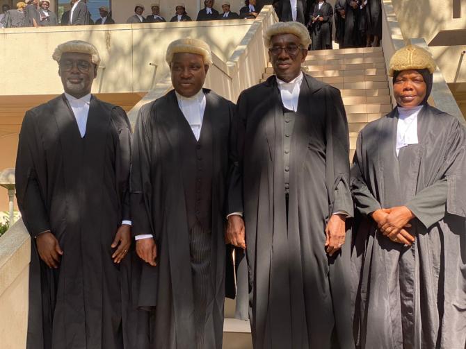 Justice Jallow swears in 3 High Court Judges