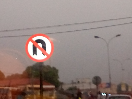NRA begins road traffic signs installation in GBA