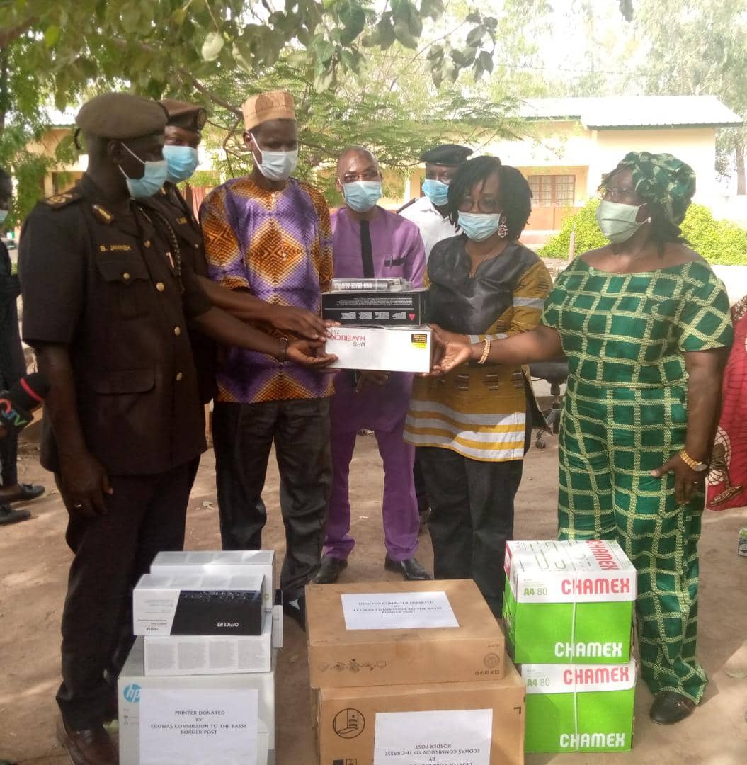 7 Gambian border posts boosted by ECOWAS Commission