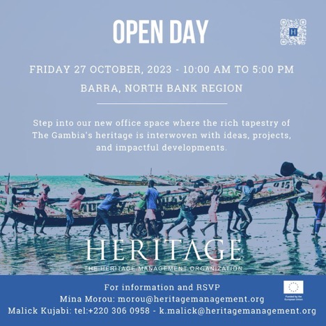 Heritage Management Organization to open office and training centre in Barra today