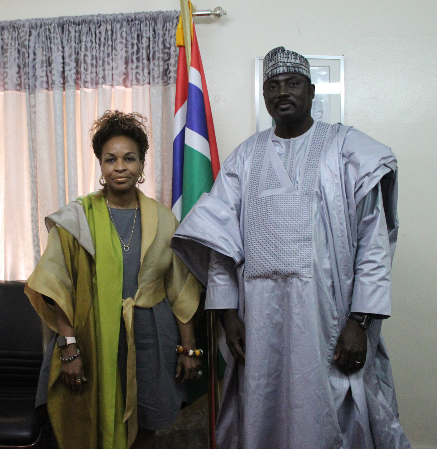 Foreign Minister receives outgoing UN WFP Representative and Country Director