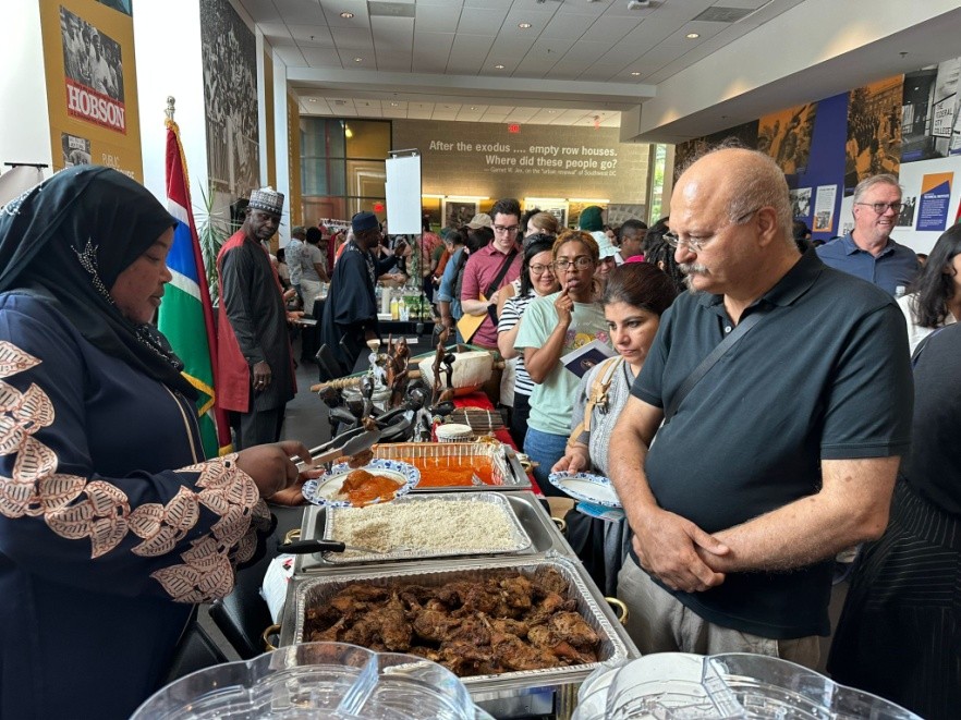 Gambian Embassy showcases inherent traditions at Passport DC