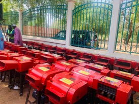 SRPEP delivers pasture processing equipment to farmers