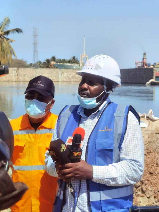 €1m Banjul dredging project to pump out 7.5m tones of sand for public use
