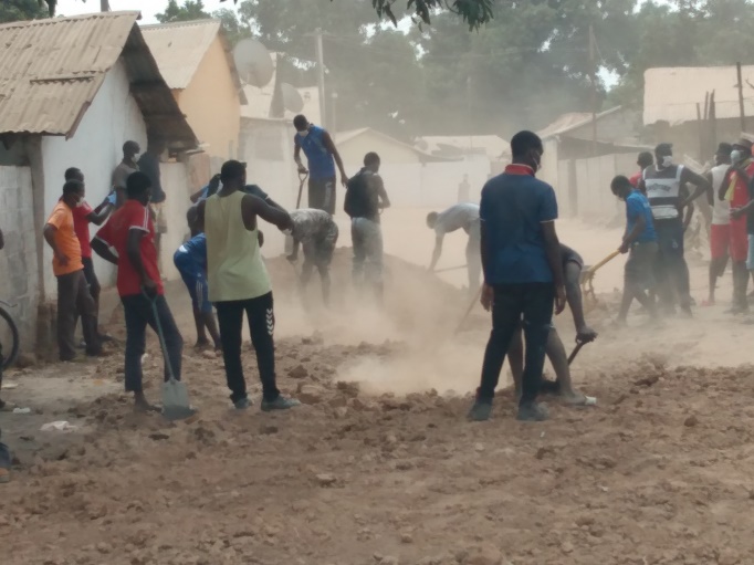 Brikama Berewuleng, Busumbala Sanjonding rehabilitate feeder roads ahead of rains