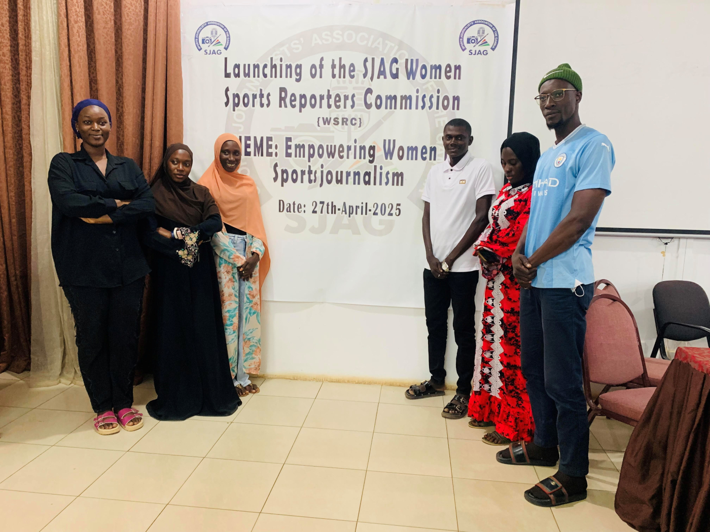 SJAG Women’s Sports Reporters Commission launched