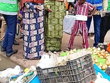 Ministers conduct market sanitation inspection in Greater Banjul