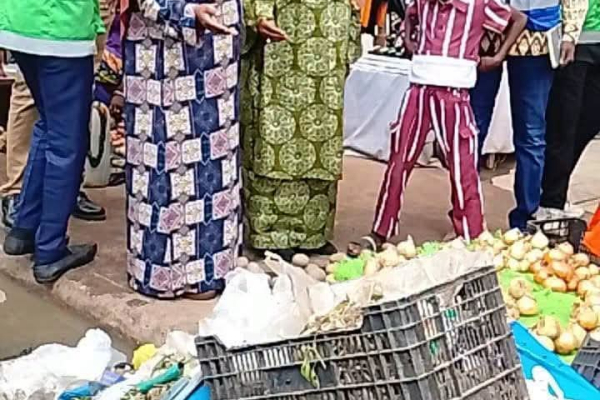 Ministers conduct market sanitation inspection in Greater Banjul
