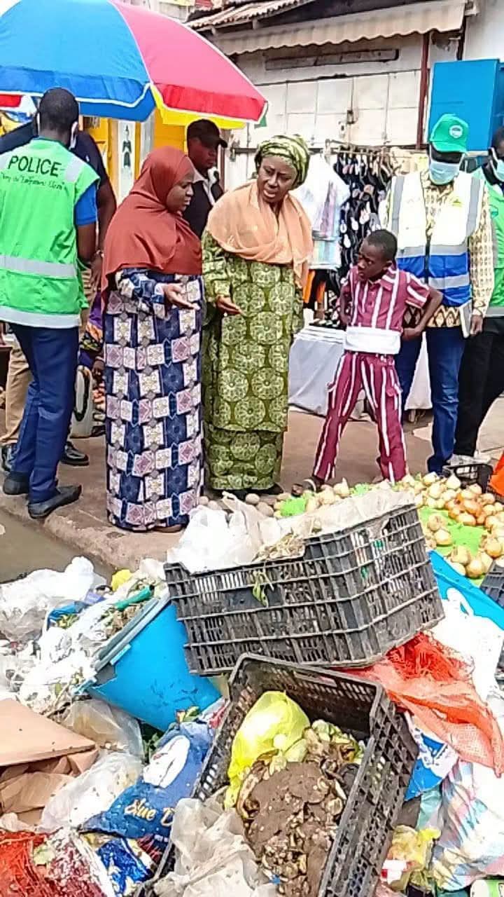 Ministers conduct market sanitation inspection in Greater Banjul