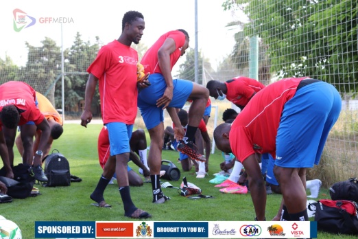 Scorpions hold 1st training session ahead of Niger clash