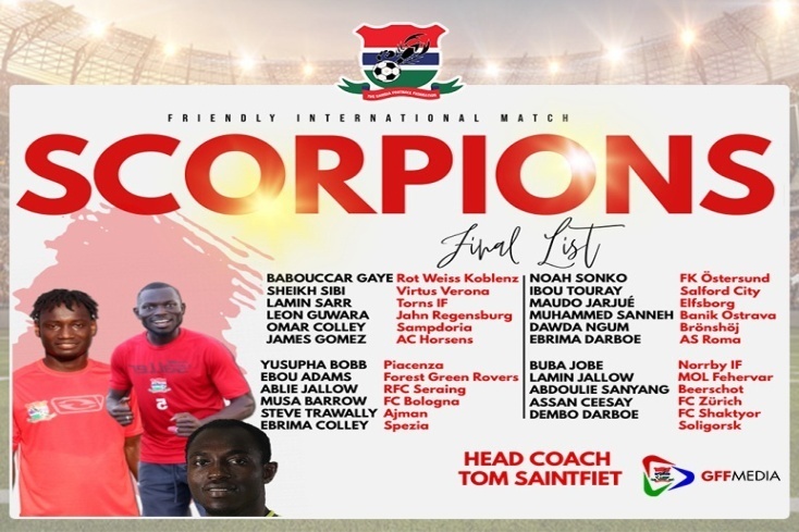 Scorpions to begin training camp in Comoros Islands today