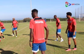 Scorpions’ holds 1st training session ahead of Algeria, Syria clashes