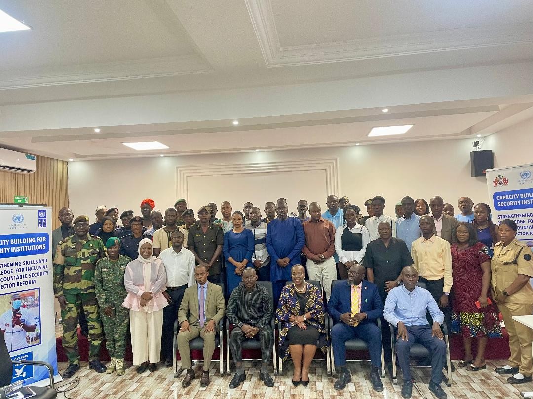 Security institutions trained on SSR to strengthen peace, accountability