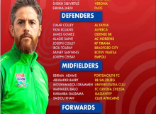 Mckinstry names final squad for Somalia, Ghana clashes