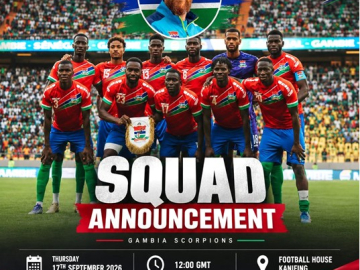 Gambia to play Liberia in WAFU A CAF U-17 Africa Cup of Nations semis