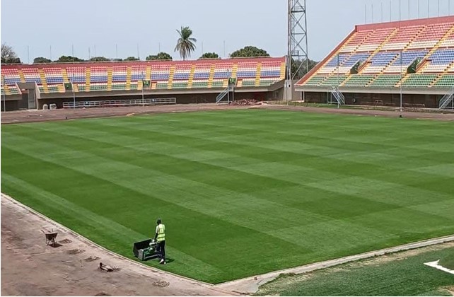 Independence Stadium pitch is the best in West Africa: Ebrima Manneh