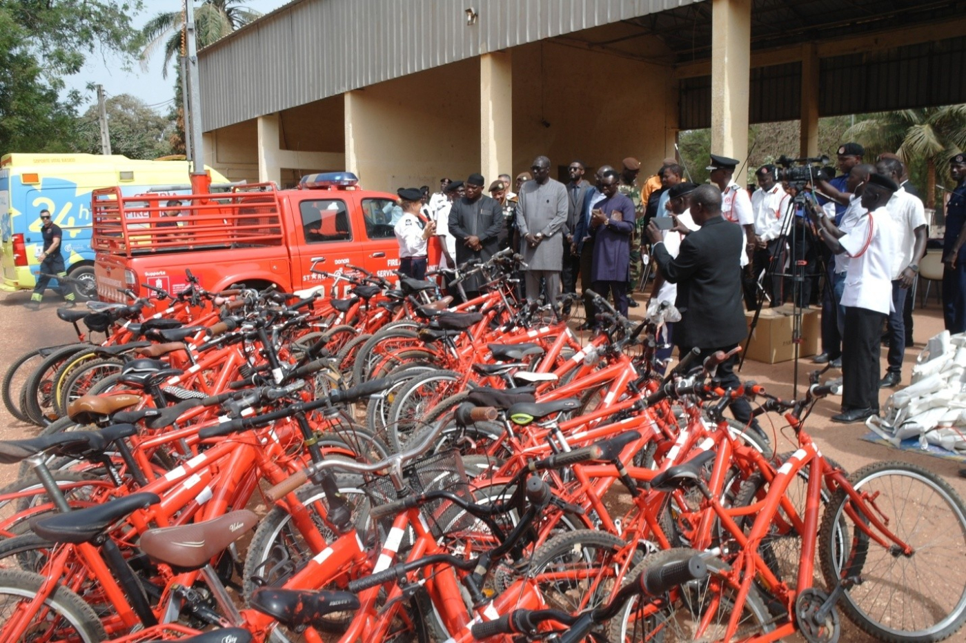 STARUP trains 120 Gambian heroes, donates emergency gears