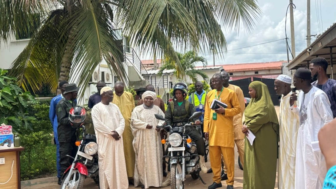 NEA receives D5.8M surveillance items to boost community conservation