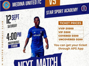 Medina Utd, Star Sports Champions League clash ticket prices disclosed