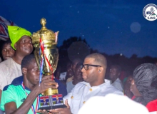 Sare Demba Dado clasp 4th edition of MS Jallow peace tournament trophy