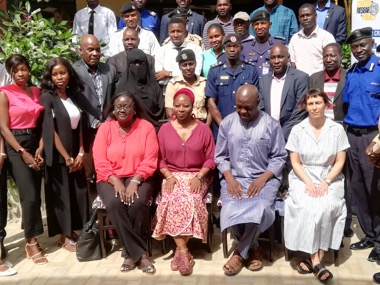 Centre for Research and Policy Development trains security on human security