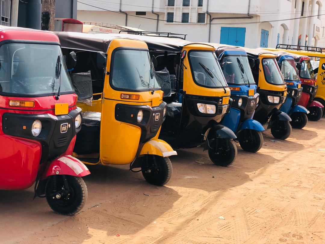 Reliance Financial Services gives 7 Tricycles worth over D1M to MRG as loan