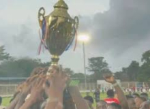 Bakary Sowe’s strike from penalty spot earns Super Santos late Modou Janneh intermediate trophy