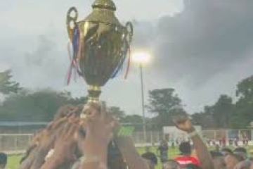 Bakary Sowe’s strike from penalty spot earns Super Santos late Modou Janneh intermediate trophy
