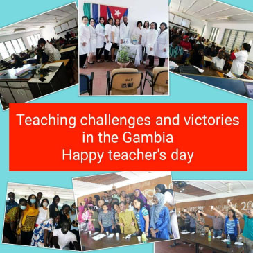 One more year of teaching challenges and victories in the Gambia