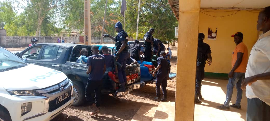 14 villageois accusés d’incendie volontaire et de délits incarcérés à la prison de Janjangbureh