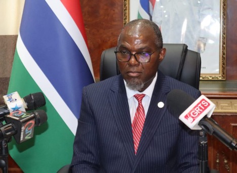 President Diomaye Faye receives VP Jallow
