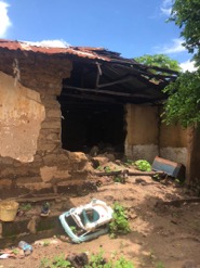 Windstorm leaves family homeless in Foni Bintang