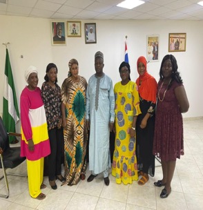 Nigerian/Gambian Association top brass visits High Commission in Gambia