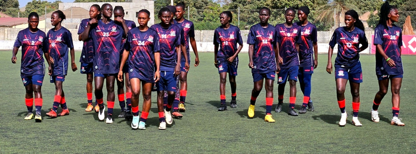 Gambia Women’s National Team resume training at NTTC
