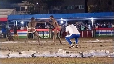 France beats Building to win President Barrow wrestling flag