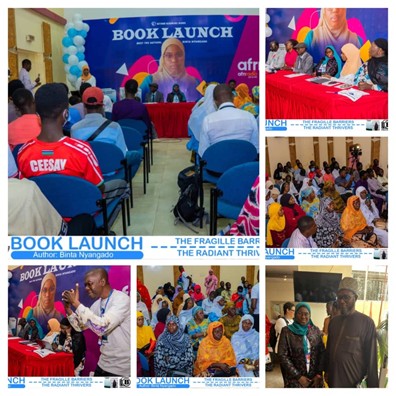 Young Gambian author unveils two debut books