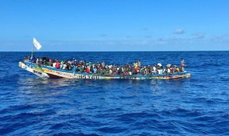 Boat with 97 migrants from Gambia arrives in Canary Islands