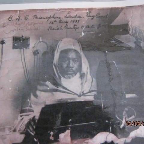 TRIBUTE TO SHEIKH EL HAJ OMAR FYE, O.B.E. J.P., VENERABLE RELIGIOUS LEADER, BUSINESSMAN AND A RENOWN POLITICIAN 1888 – 1959