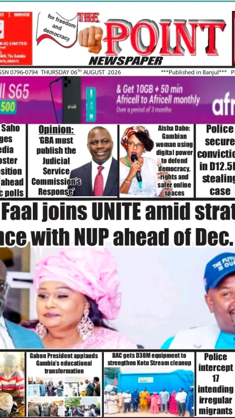 Today is Thursday 6th August 2026. Here are the news headlines...