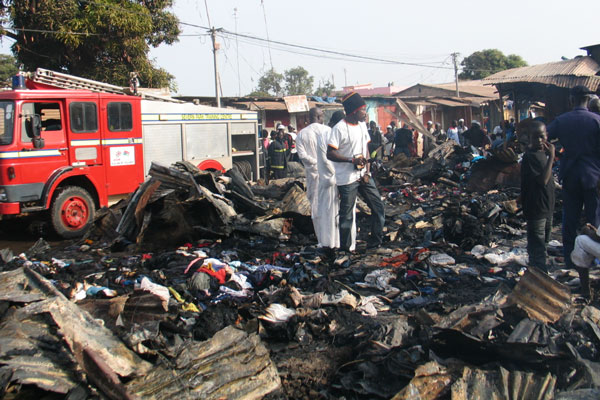 Inferno Ravages Serrekunda Market