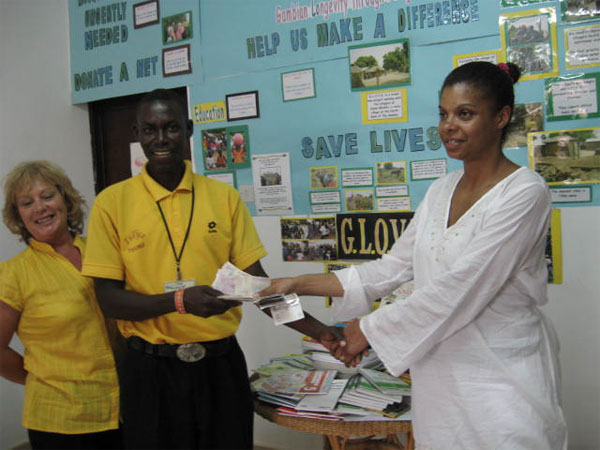 GLOVE Charity Changing Lives of Sam Mbollet Villagers
