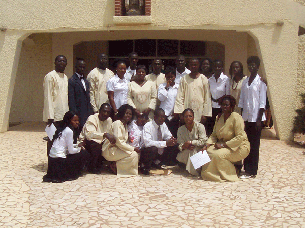 St. Therese's Lectors Praise Elderly Members