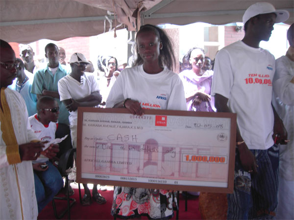Mary Jatta Emerges as Africell's New Millionaire