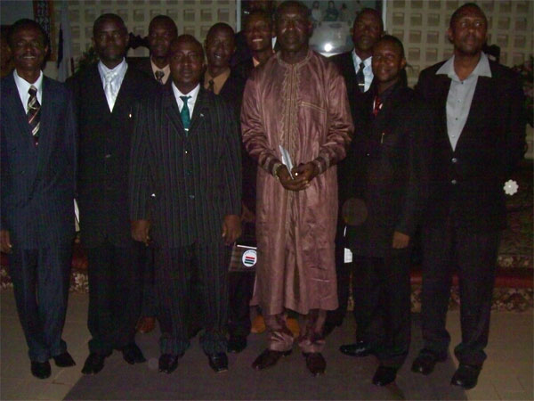 Sierra Leonean Ministers Honour H.E. Yumkella in Church 